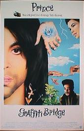 GRAFFITI BRIDGE original issue rolled double sided 1-sheet movie poster