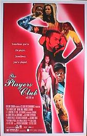 PLAYERS CLUB,THE original issue rolled 1-sheet movie poster