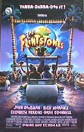 FLINTSTONES original issue rolled advance 1-sheet movie poster