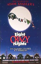 EIGHT CRAZY NIGHTS original issue rolled double sided 1-sheet movie poster