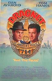 DRAGNET  original issue rolled 1-sheet movie poster