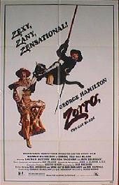 ZORRO, THE GAY BLADE original issue folded 1-sheet movie poster