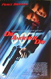 DIE ANOTHER DAY original issue rolled regular 1-sheet movie poster