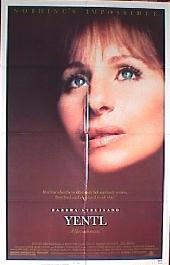 YENTL original issue folded 1-sheet movie poster