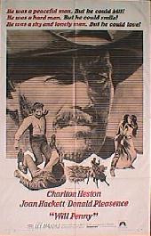 WILL PENNY original issue folded 1-sheet movie poster