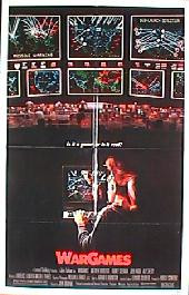 WAR GAMES original issue folded 1-sheet movie poster