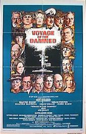 VOYAGE OF THE DAMNED original issue folded 1-sheet movie poster