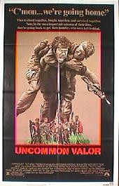 UNCOMMON VALOR original issue folded 1-sheet movie poster