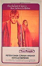 TWO PEOPLE original issue folded 1-sheet movie poster