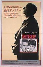 TROUBLE WITH HARRY original issue folded 1-sheet movie poster