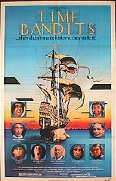 TIME BANDITS original issue folded 1-sheet movie poster