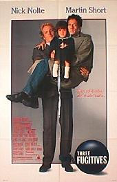 THREE FUGITIVES original issue folded 1-sheet movie poster