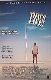 THAT'S LIFE original issue folded 1-sheet movie poster