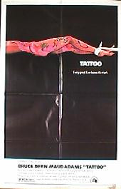 TATTOO original issue folded 1-sheet movie poster