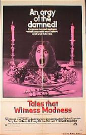 TALES THAT WITNESS MADNESS original issue folded 1-sheet movie poster