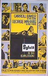 SYLVIA original issue folded 1-sheet movie poster