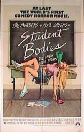 STUDENT BODIES original issue folded 1-sheet movie poster