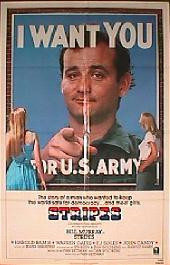 STRIPES original issue folded style B 1-sheet movie poster