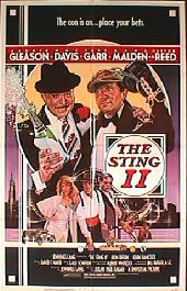STING II original issue folded 1-sheet movie poster