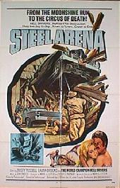 STEEL ARENA original issue folded 1-sheet movie poster