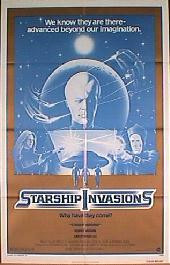 STARSHIP INVASIONS original issue folded 1-sheet movie poster