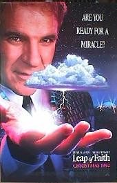 LEAP OF FAITH original issue rolled double sided Regular 1-sheet movie poster