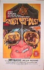 SMOKEY BITES THE DUST original issue folded 1-sheet movie poster
