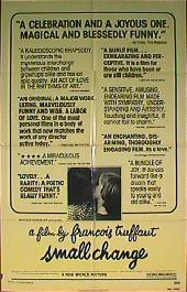 SMALL CHANGE original issue folded 1-sheet movie poster