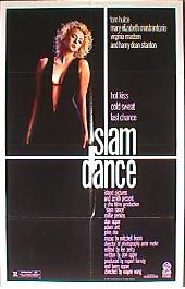 SLAM DANCE original issue folded 1-sheet movie poster