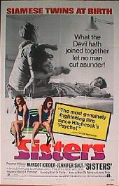 SISTERS original issue folded 1-sheet movie poster