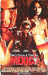 ONCE UPON A TIME IN MEXICO original issue rolled 1-sheet movie poster