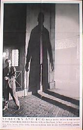 SHADOWS AND FOG original issue folded 1-sheet movie poster