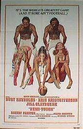 SEMI-TOUGH original issue folded 1-sheet movie poster