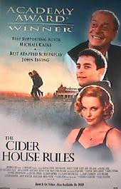 CIDER HOUSE RULES original issue rolled Video 1-sheet movie poster