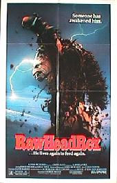 RAW HEAD REX original issue folded 1-sheet movie poster