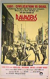 RAVAGERS original issue folded 1-sheet movie poster