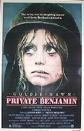 PRIVATE BENJAMIN original issue folded 1-sheet movie poster