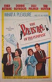 PLEASURE OF HIS COMPANY original issue folded 1-sheet movie poster