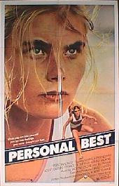 PERSONAL BEST original issue folded 1-sheet movie poster