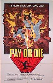 PAY OR DIE original issue folded 1-sheet movie poster