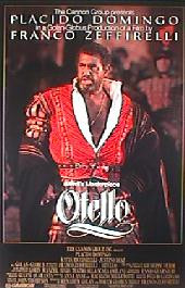 OTELLO original issue folded 1-sheet movie poster