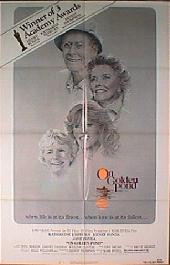 ON GOLDEN POND original issue folded 1-sheet movie poster