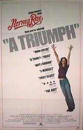 NORMA RAE original issue folded 1-sheet movie poster