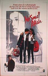 NO SMALL AFFAIR original issue folded 1-sheet movie poster