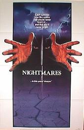 NIGHTMARES original issue folded 1-sheet movie poster