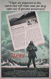 NEVER CRY WOLF original issue folded style B 1-sheet movie poster