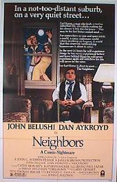 NEIGHBORS original issue folded regular 1-sheet movie poster