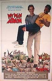 MY MAN ADAM original issue folded 1-sheet movie poster