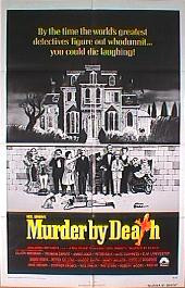MURDER BY DEATH original issue folded 1-sheet movie poster