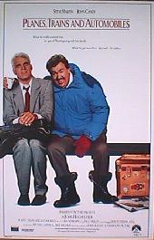PLANES,TRAINS,AND AUTOMOBILES original issue rolled International 1-sheet movie poster